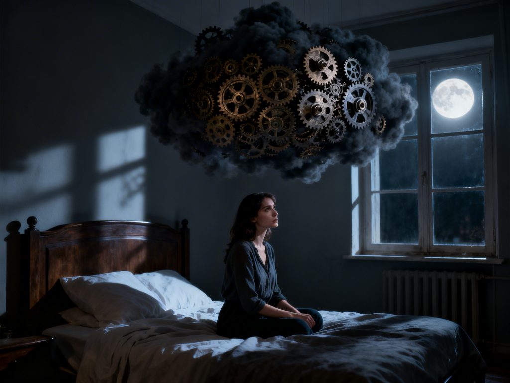 Representação do estresse mental e a baixa libido feminina.