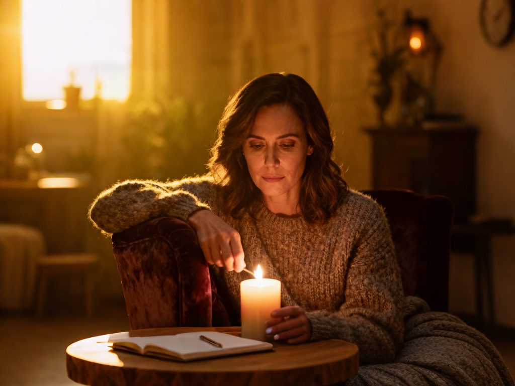 Criando rituais de relaxamento para desativar o estresse e aumentar o desejo sexual feminino.