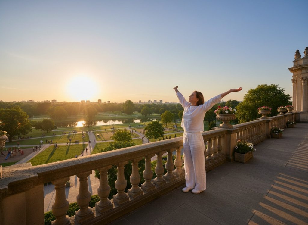 Mulher vibrante e com energia, representando o que é bom para aumentar libido