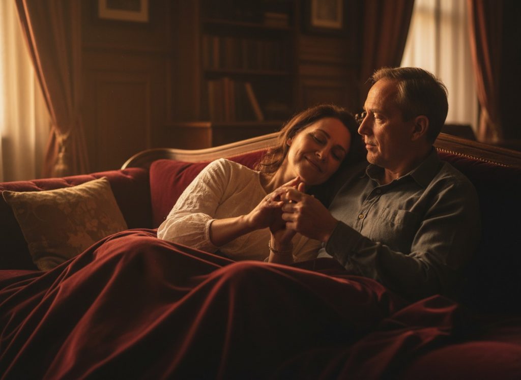 Intimidade emocional e diálogo como base para o despertar da libido feminina e do desejo responsivo.