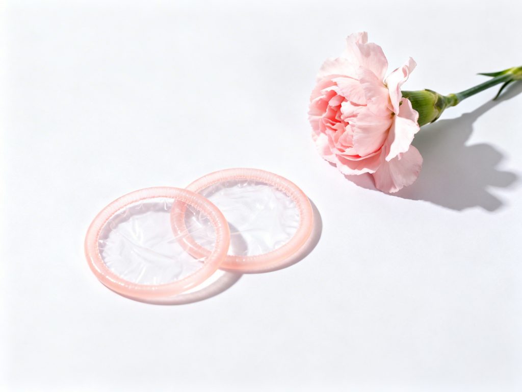 Estrutura e anatomia do preservativo feminino para proteção e autonomia sexual.