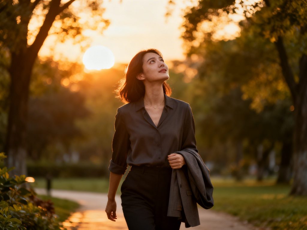 Transição saudável do trabalho para a vida pessoal através da regulação emocional.