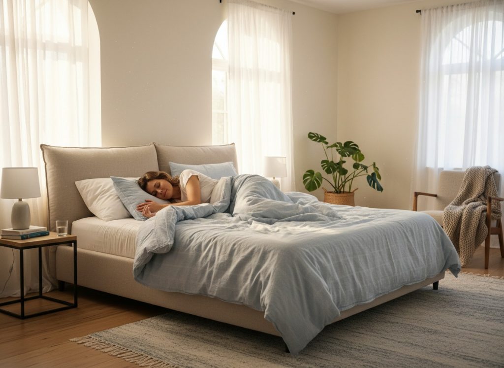 Resultado da aplicação de técnicas de regulação emocional para ansiedade no sono e bem-estar.