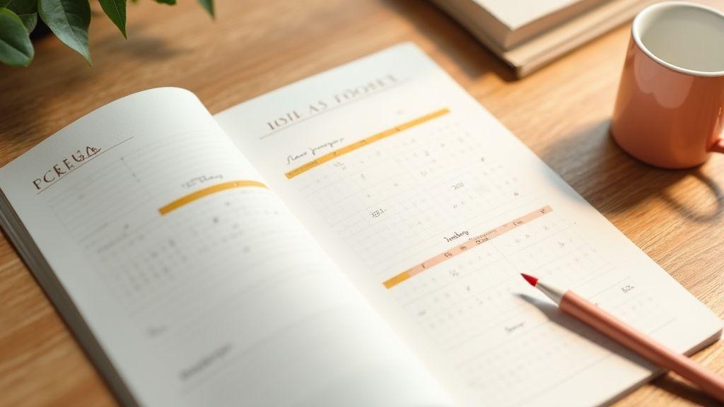 Calendário de ovulação simples, janelas férteis e testes caseiros