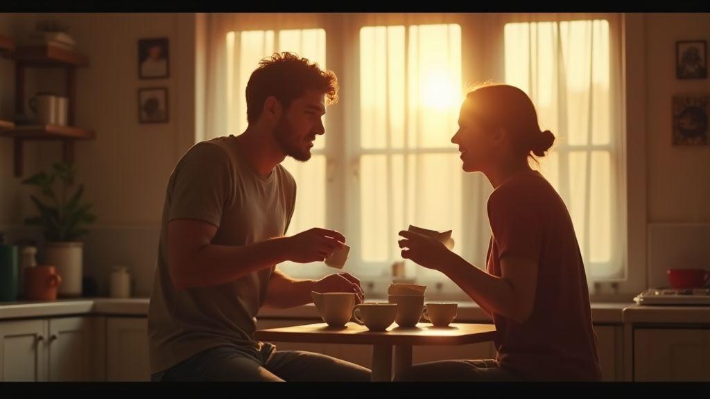 Comunicação íntima na rotina corrida para manter a paixão