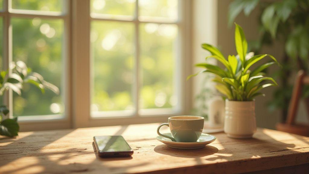 Monitoramento simples no programa gradual de desintoxicação digital de sete dias