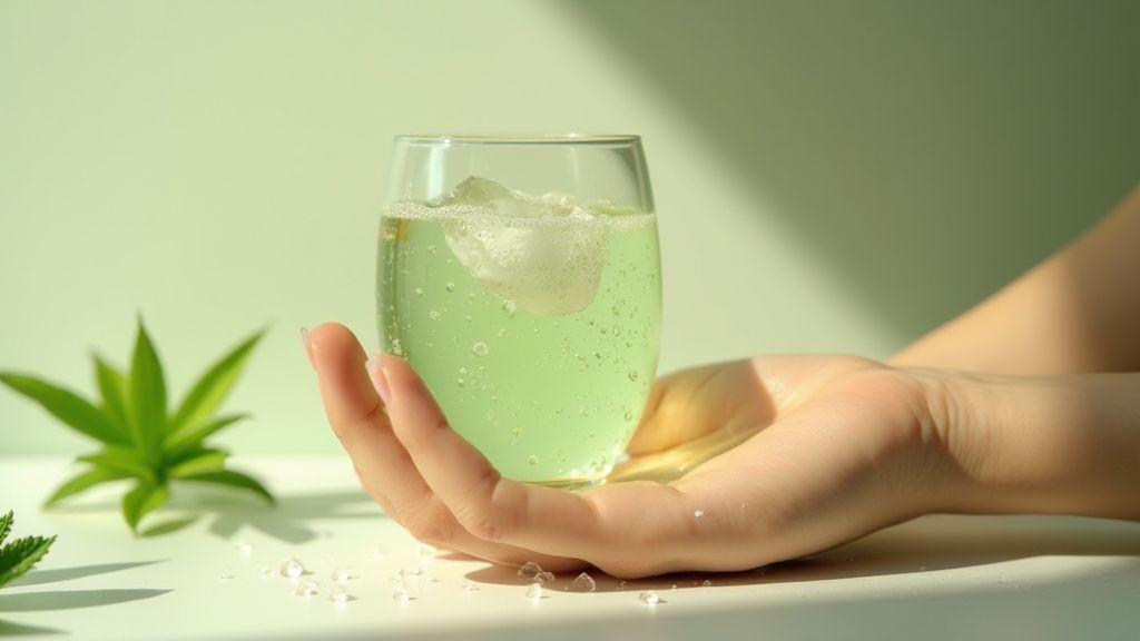 Tônico sem álcool pele sensível para equilibrar sem agredir